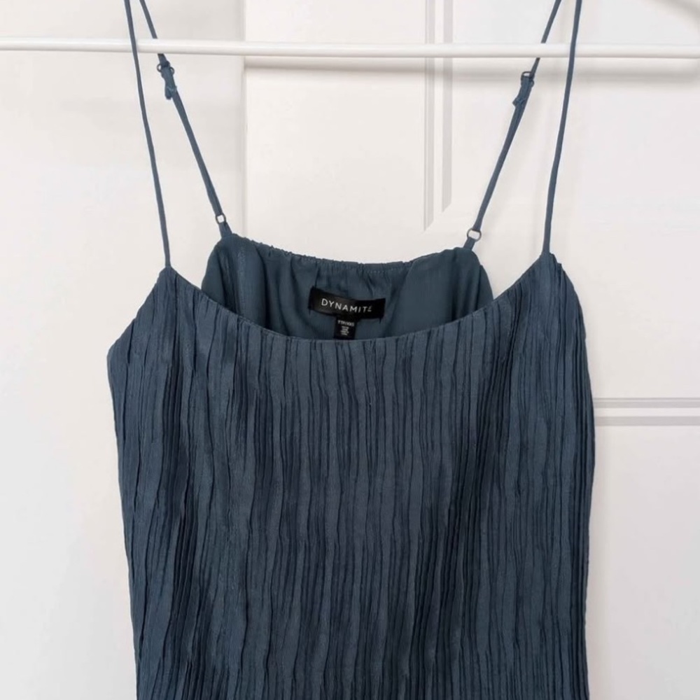 Dynamite Textured Blue Camisole